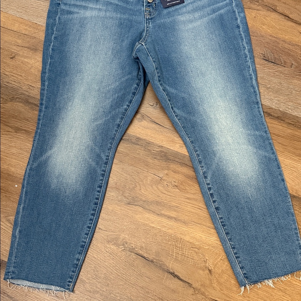 GAP High Rise Curvy True Skinny Ankle Blue Jeans for Women - Picture 5 of 15